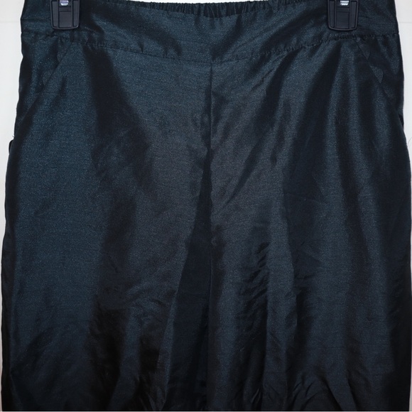 Kika Vargas X Target Black Scalloped Pockets Tapered Pants SIZE SMALL - Picture 2 of 4